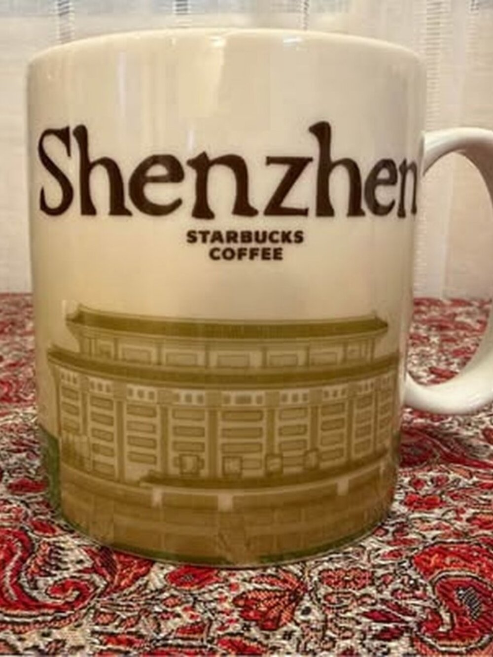 Starbucks Global Icon Series Shenzhen Coffee Mug